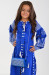 Сукня для дівчинки «Розкіш» довга синього кольору