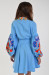 Платье для девочки «Колорит» голубого цвета