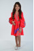 Сукня для дівчинки «Колорит» коралового кольору