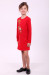 Сукня для дівчинки «Весняна» червоного кольору