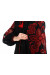 Вишиванка «Диво-квітка» з вишивкою червоного кольору