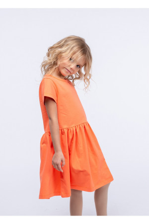 Платье «Яринка» оранжевого цвета
