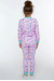 Пижама для девочки «Радужные единорожки» розового цвета