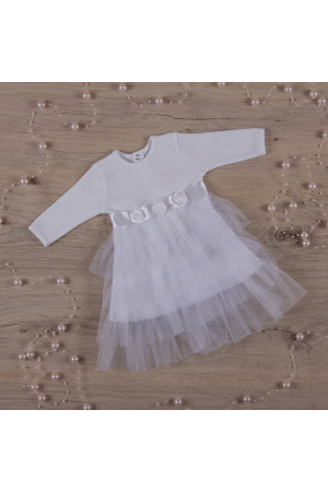 Платье «Нежность» белого цвета