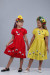 Платье для девочки «Одуванчик» желтого цвета