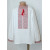 Embroidered shirt for a boy "Oberig" with red ornament