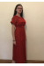 Сукня «Мережка» червоного кольору