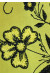 Вышиванка «Цветочные чары» лимонного цвета