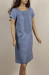 Сукня «Фірмова» синього кольору