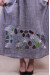 Сукня «Ромашкові роси» сірого кольору