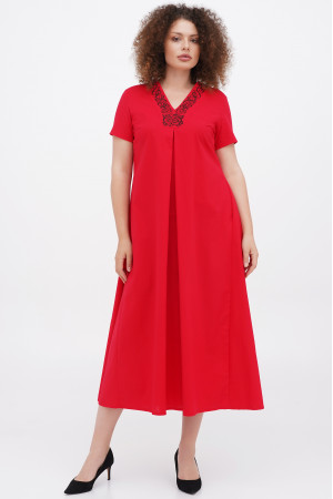Сукня «Намисто» червоного кольору