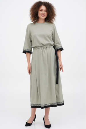 Сукня «Променада» оливкового кольору