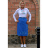 Blue Mesh Skirt
