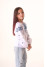 Embroidered shirt for girls "Firmova" in white