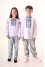 Embroidered shirt for girls "Firmova" in white