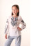 Embroidered dress for girls "Sokalska" white