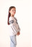 Embroidered dress for girls "Sokalska" white