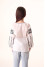 Embroidered dress for girls "Sokalska" white
