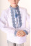 Embroidered shirt for a boy "Firmova" in white