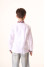Embroidered shirt for a boy "Harmony" in white