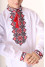 Embroidered shirt for a boy "Harmony" in white