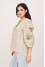 Embroidered shirt "Kyiv chestnuts" beige