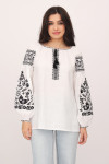 Embroidered "Song of Spring" white