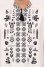 Men's embroidered shirt "Song of Spring" in white