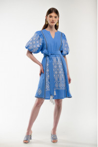 Сукня «Милося» блакитного кольору
