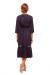 Платье «Колоски» темно-синего цвета