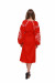 Платье «Веснянка» красного цвета