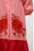 Сукня «Журавка» коралового кольору