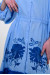 Платье «Журавка» голубого цвета