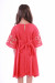 Платье для девочки «Находка» красного цвета