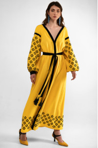 Сукня «Долина» жовтого кольору