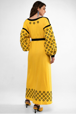 Сукня «Долина» жовтого кольору