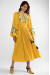 Сукня «Любимівка» жовтого кольору