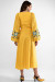 Сукня «Любимівка» жовтого кольору