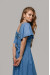 Платье «Лебедивка» голубого цвета