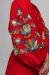 Сукня «Диканька» червоного кольору