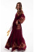 Сукня «Дика вишня» бордового кольору