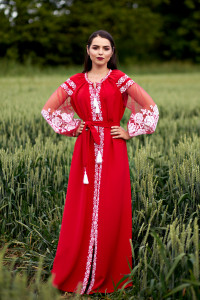 Сукня «Вестана» червоного кольору