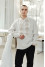Men's embroidered shirt "Timothy" beige