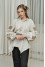 Embroidered shirt "Pavlyna" beige color
