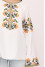 Embroidered shirt "Autumn" white
