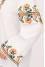 Embroidered shirt "Autumn" white