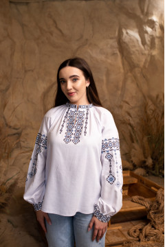 Вышиванка «Родовід» белого цвета