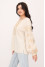 Embroidered shirt "Orysya" beige