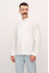 Men's embroidered shirt "Levko" white