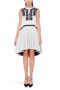 Платье «Ждана» белого цвета